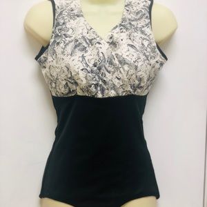 CYSM Shapewear Bodysuit blouse black S/M